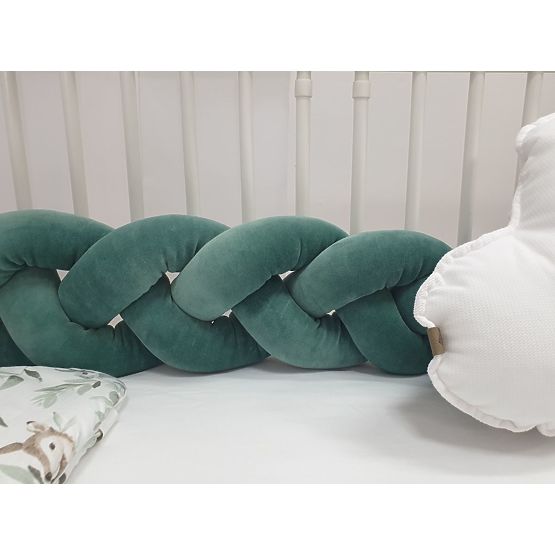 Copánkový mantinel 240 cm - zelený