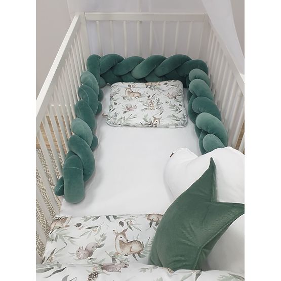 Copánkový mantinel 240 cm - zelený