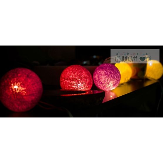 Cotton balls - krokusové