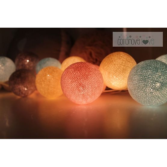 Cotton balls - pudrové