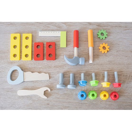 Craftio - Dřevěný box na nářadí 