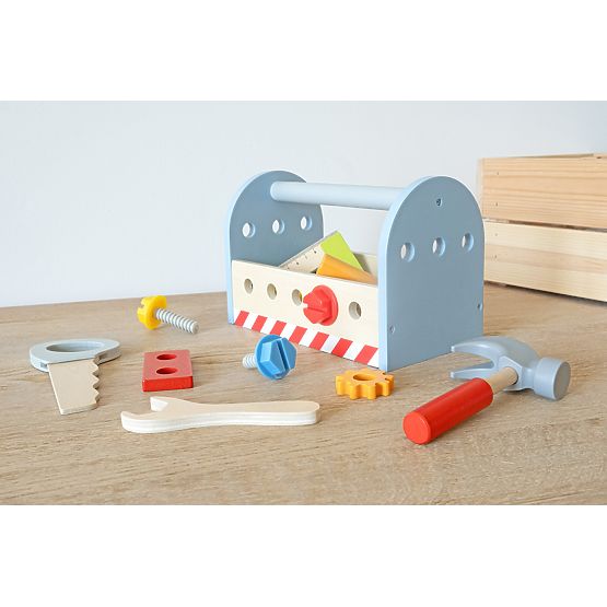 Craftio - Dřevěný box na nářadí 