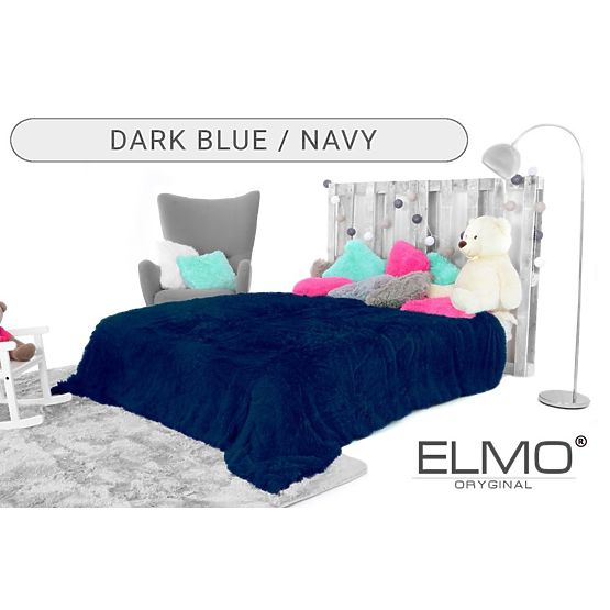 Deka přehoz ELMO DARK BLUE
