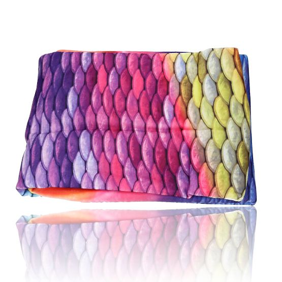 Deka ve tvaru mořské panny Rainbow