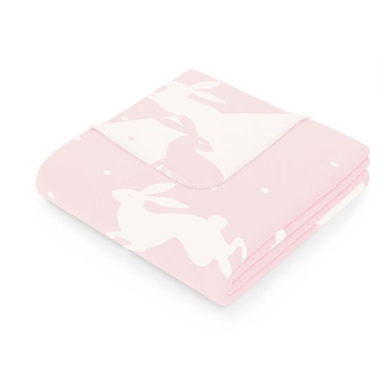 Deka ZARIA barva pudrová růžová tištěná 150x200