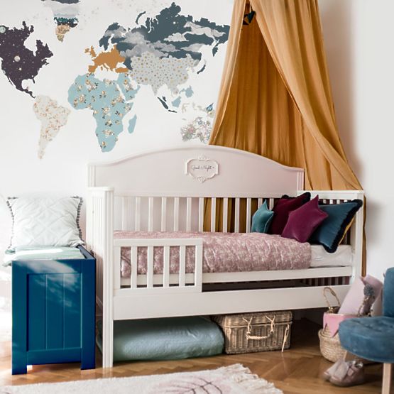 Dekorace na zeď DEKORNIK Mapa In the Skye