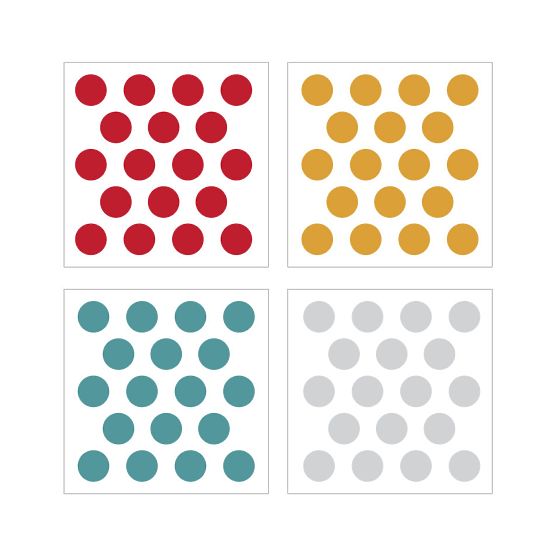 Dekorace na zeď  DEKORNIK Konfetti 4