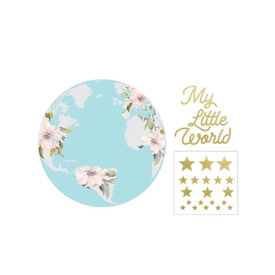 Dekorace na zeď DEKORNIK My little world pastel