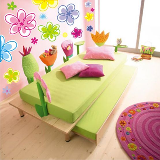 Dekorace na zeď Květiny