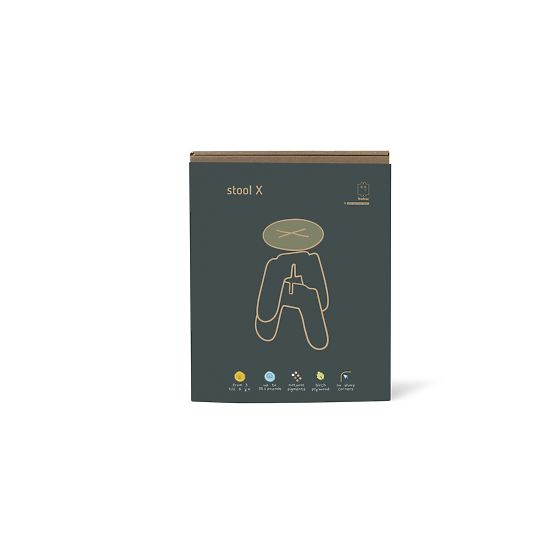 Designová židle X khaki