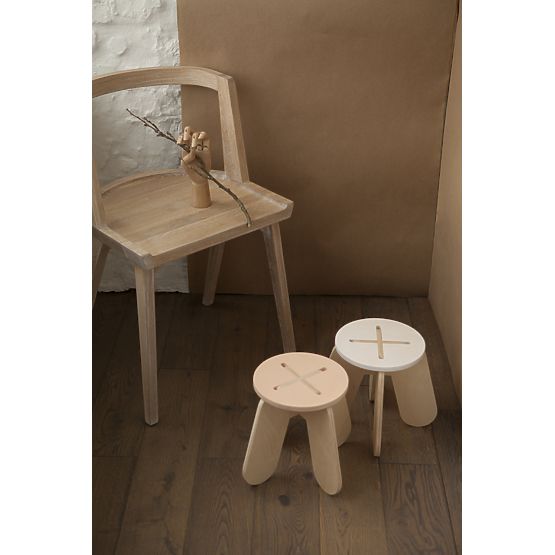 Designová židle X pink