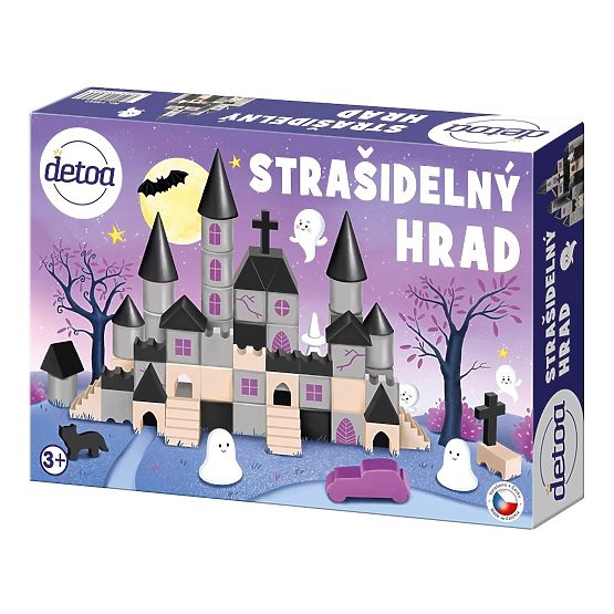 Detoa Dřevěná stavebnice Strašidelný hrad