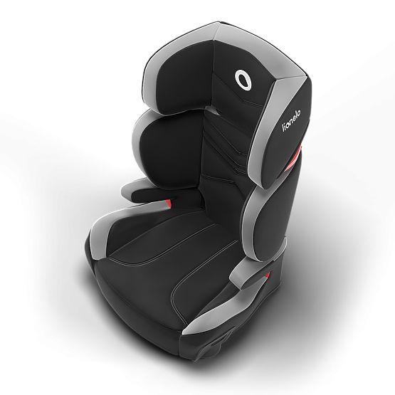 Dětská autosedačka LIONELO Hugo detaily eko-kůže
