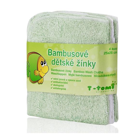 Dětská bambusová koupací žínka