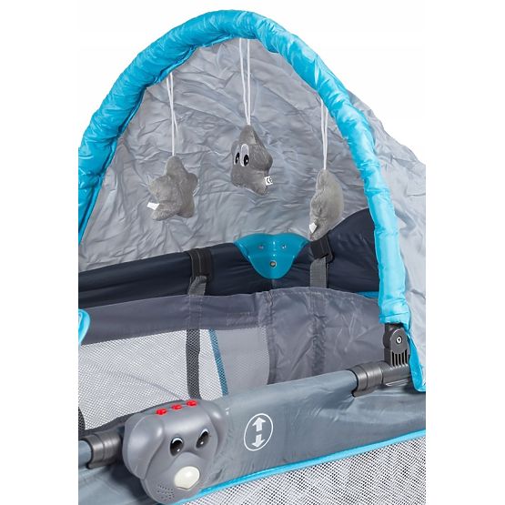 Dětská cestovní postýlka a kolébka 2v1