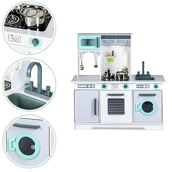 Dětská dřevěná kuchyňka Lux