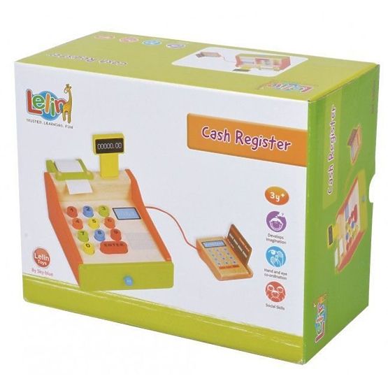 Dětská dřevěná pokladna