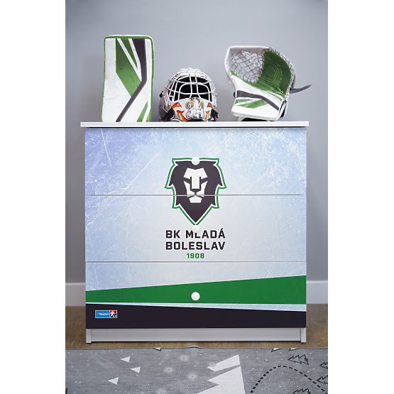Dětská hokejová komoda - BK Mladá Boleslav