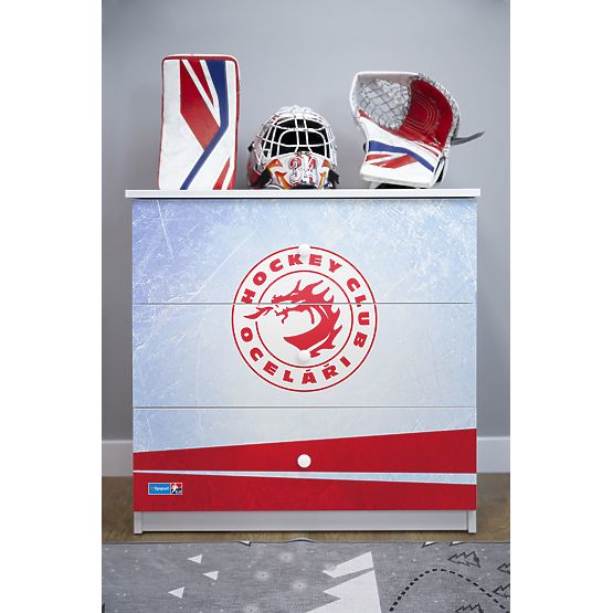 Dětská hokejová komoda - HC Oceláři Třinec