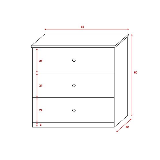 Dětská hokejová komoda - HC VÍTKOVICE RIDERA