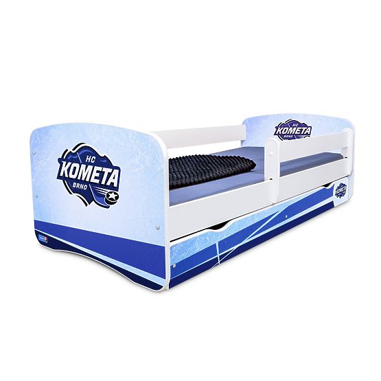 Dětská hokejová postel - HC Kometa Brno