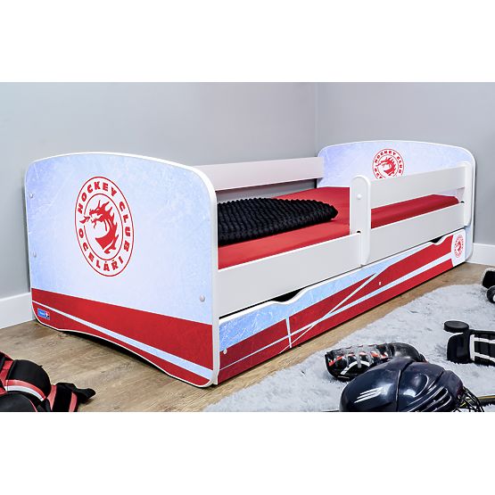 Dětská hokejová postel - HC Oceláři Třinec