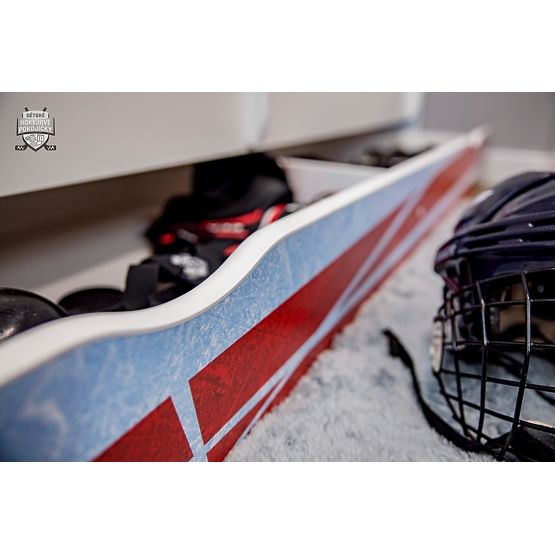 Dětská hokejová postel - HC Škoda Plzeň