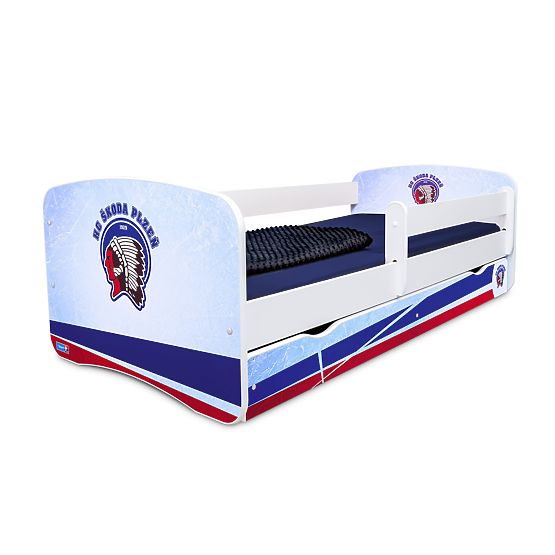 Dětská hokejová postel - HC Škoda Plzeň