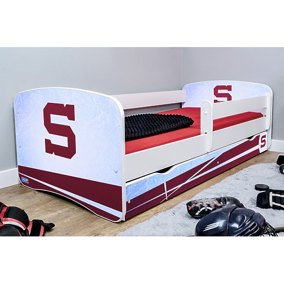 Dětská hokejová postel - HC Sparta Praha