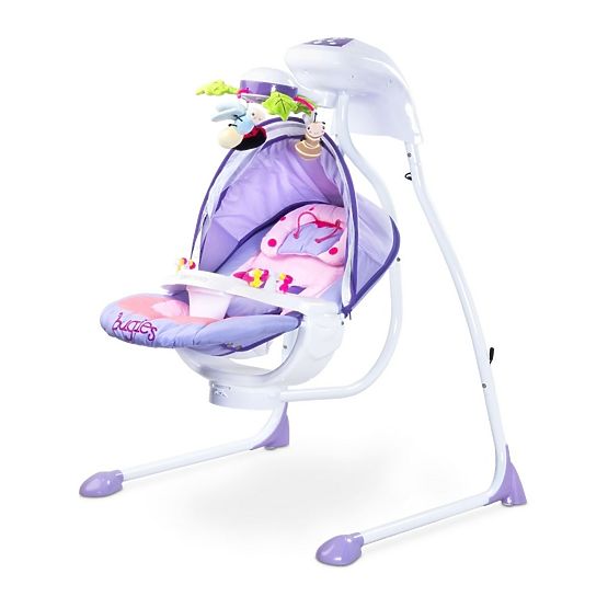 Dětská houpačka CARETERO Bugies purple Fialová