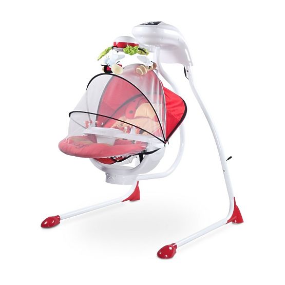 Dětská houpačka CARETERO Bugies red Červená