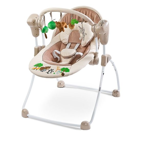 Dětská houpačka CARETERO FOREST beige Béžová