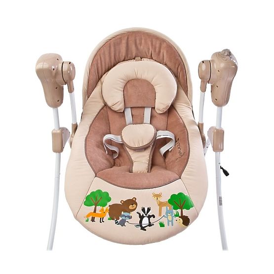 Dětská houpačka CARETERO FOREST grey Šedá