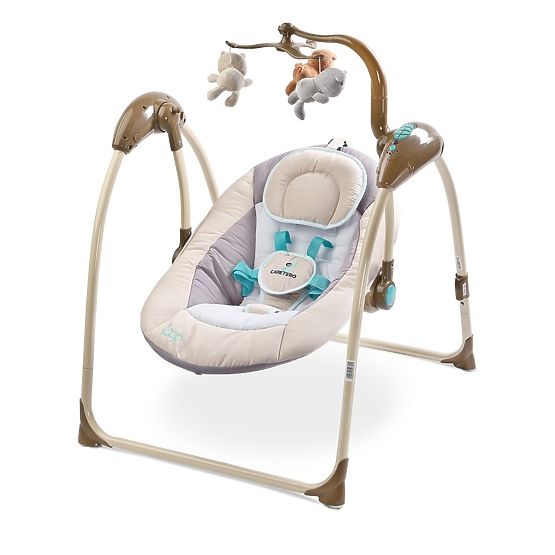 Dětská houpačka CARETERO LOOP beige Béžová