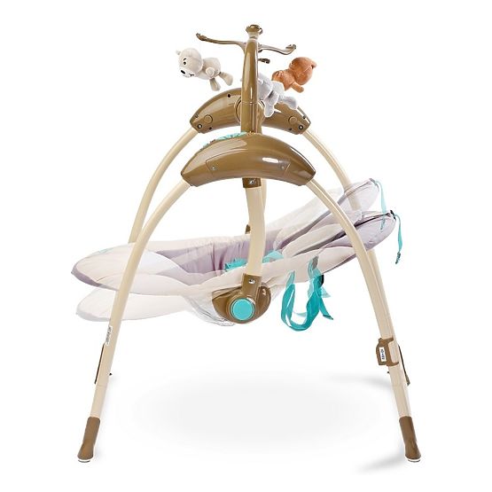 Dětská houpačka CARETERO LOOP beige Béžová