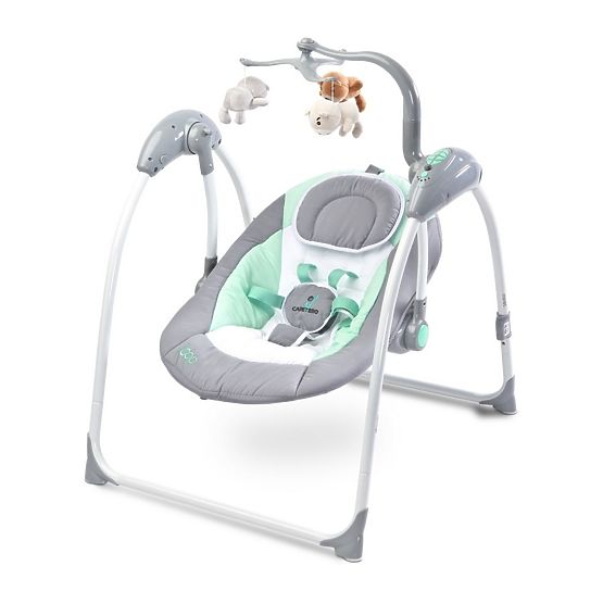 Dětská houpačka CARETERO LOOP graphite Šedá