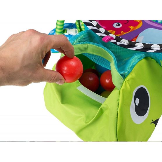 Dětská hrací deka Želva s ohrádkou