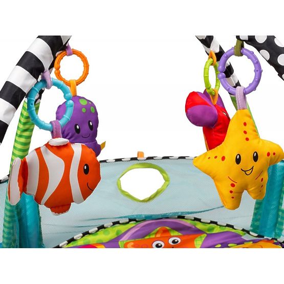 Dětská hrací deka Želva s ohrádkou