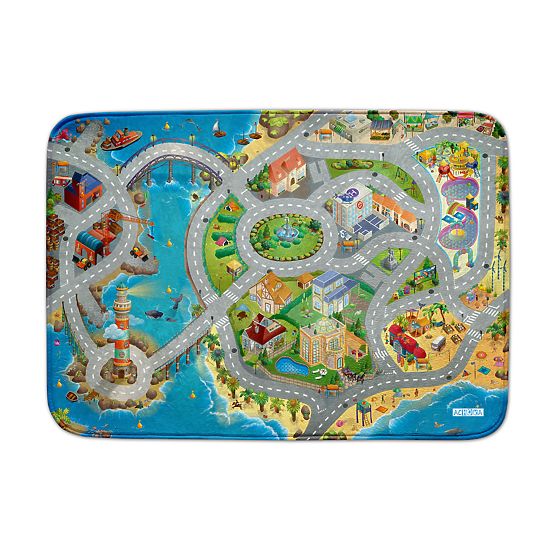 Dětský koberec na hraní Soft Pobřeží