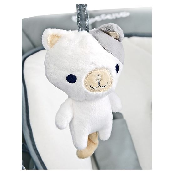 Dětská jídelní židlička 2v1 Caretero Indigo grey Šedá
