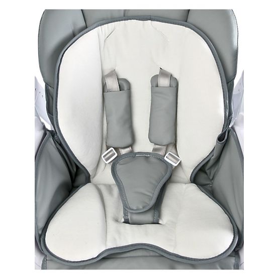 Dětská jídelní židlička 2v1 Caretero Indigo grey Šedá