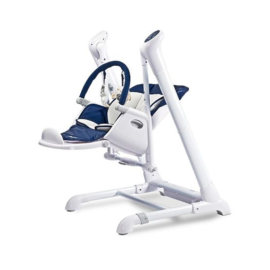 Dětská jídelní židlička 2v1 Caretero Indigo navy Modrá