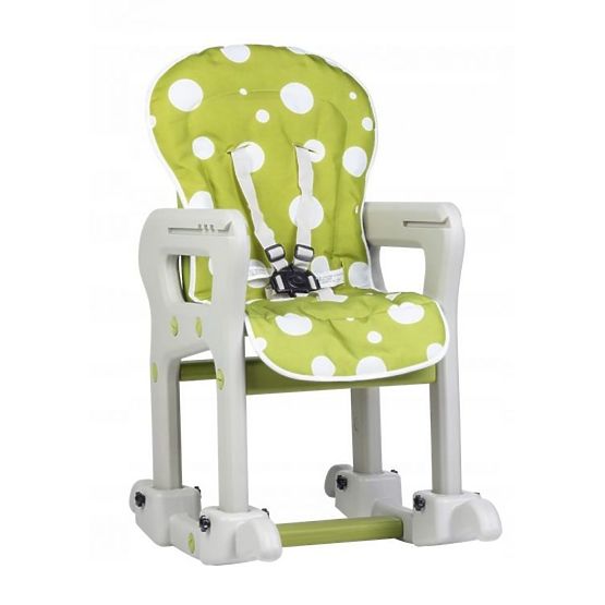 Dětská jídelní židlička 3v1 - zelená