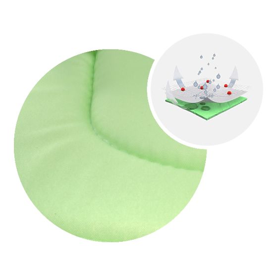 Dětská jídelní židlička Hugo - zeleno-modrá