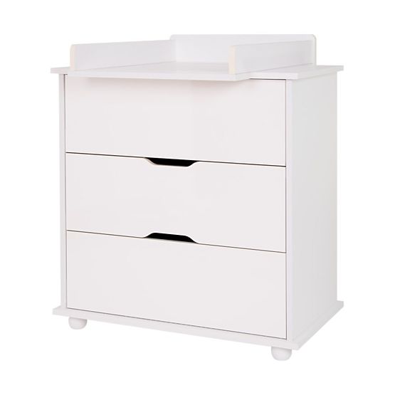 Dětská komoda Drewex bílá