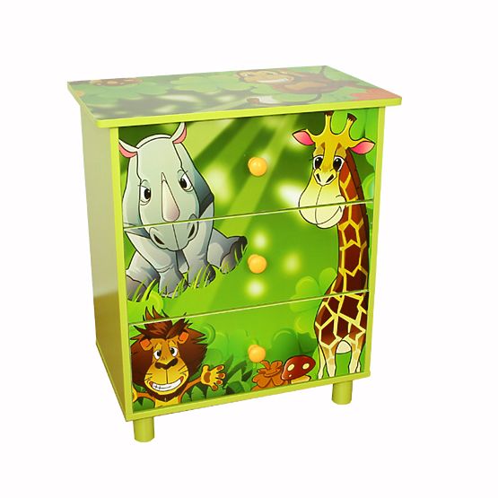Dětská komoda Jungle