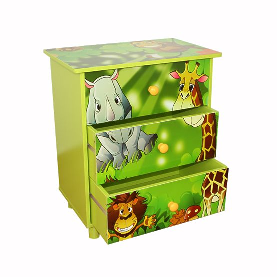 Dětská komoda Jungle