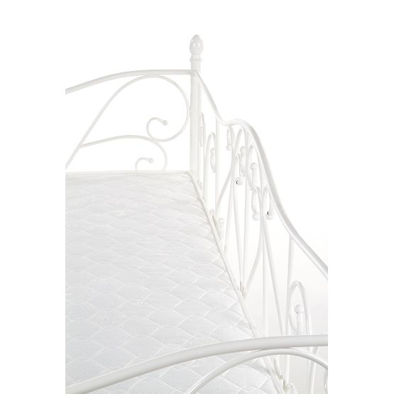 Dětská kovová postel Sumatra 200x90 cm - bílá