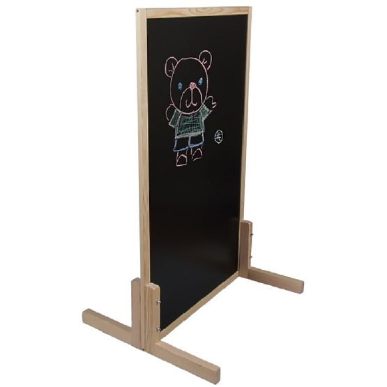 Dětská křídová tabule - přírodní