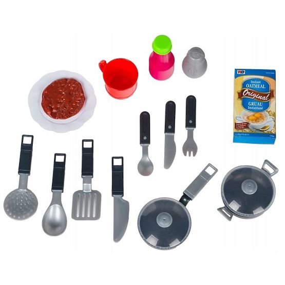 Dětská kuchyňka Happy Chef - červeno-modrá